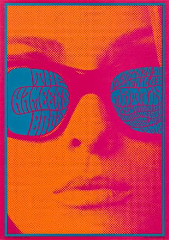 VICTOR MOSCOSO (1936- ).  [PSYCHEDELIC ROCK CONCERTS.] Group of 7 posters. 1966-1967. Each approximately 19¾x14 inches, 50x35½ cm.